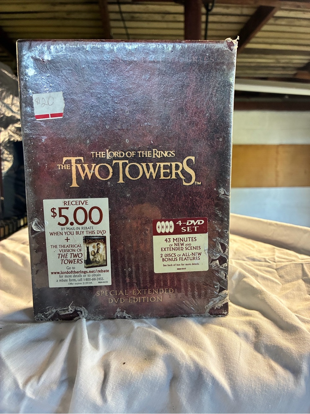 The Lord of the Rings: The Two Towers - Special Extended Edition (Back Cover)